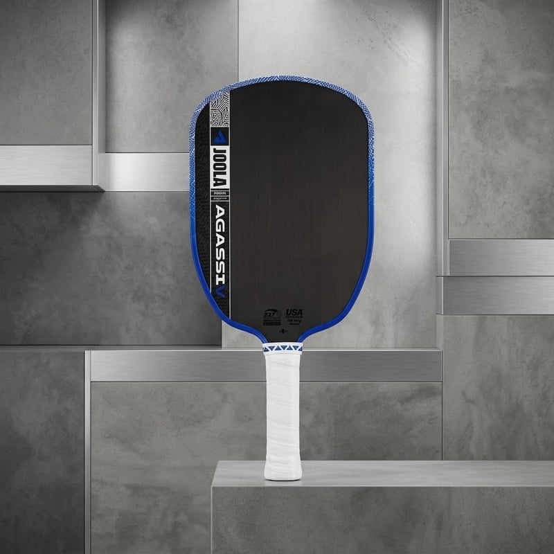 JOOLA AGASSI PRO V PICKLEBALL PADDLE- Royal Blue