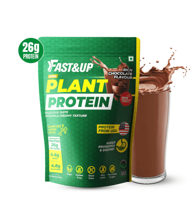 Plant Protein Rich Chocolate 25 serv 975 gms Pouch Plant Protein Rich Chocolate 25 serv 975 gms Pouch