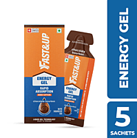 Energy Gel Chocolate Bourbon Caffeinated 5x30gm Pack