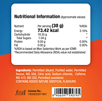 Energy Gel Chocolate Bourbon Caffeinated 5x30gm Pack