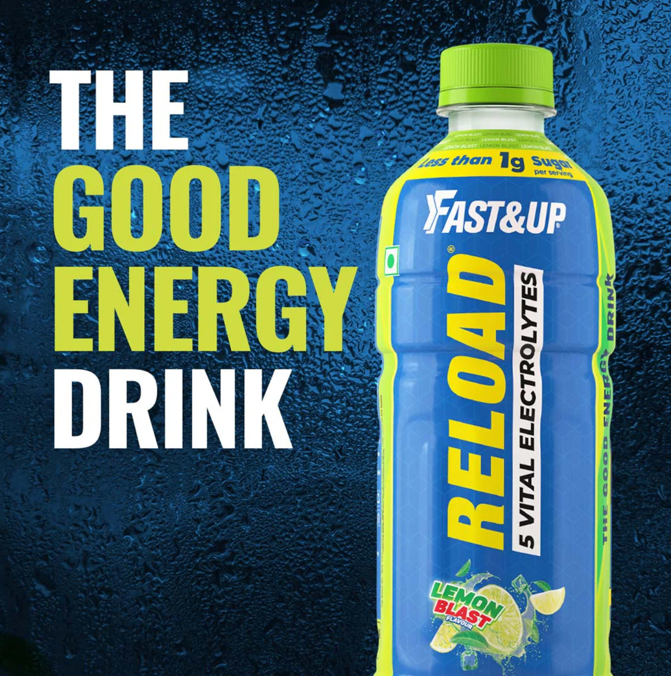 FAST&UP-Reload RTD Lime & Lemon 500 ML Bottle