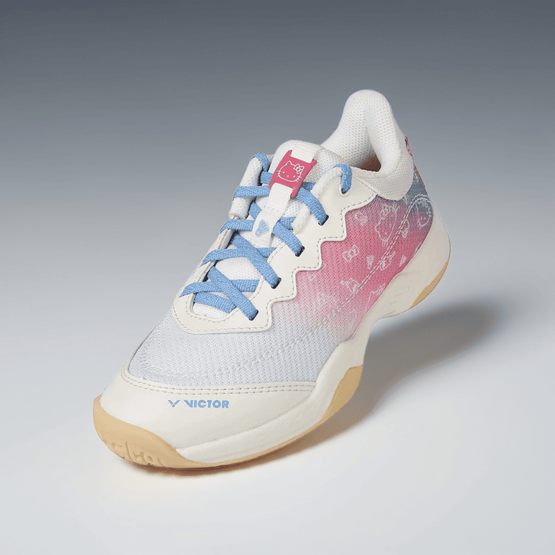 Victor X Hello Kitty KT-JR L Junior Badminton Shoes for Girls