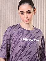 TECHNO Women Jacquard Boxy Fit-Grape Vine 