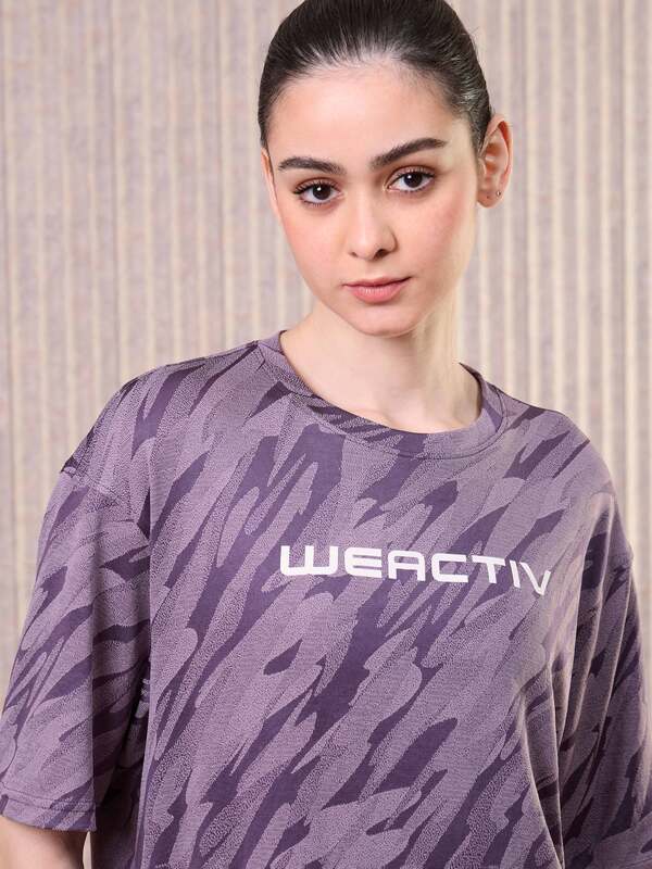 TECHNO Women Jacquard Boxy Fit-Grape Vine 