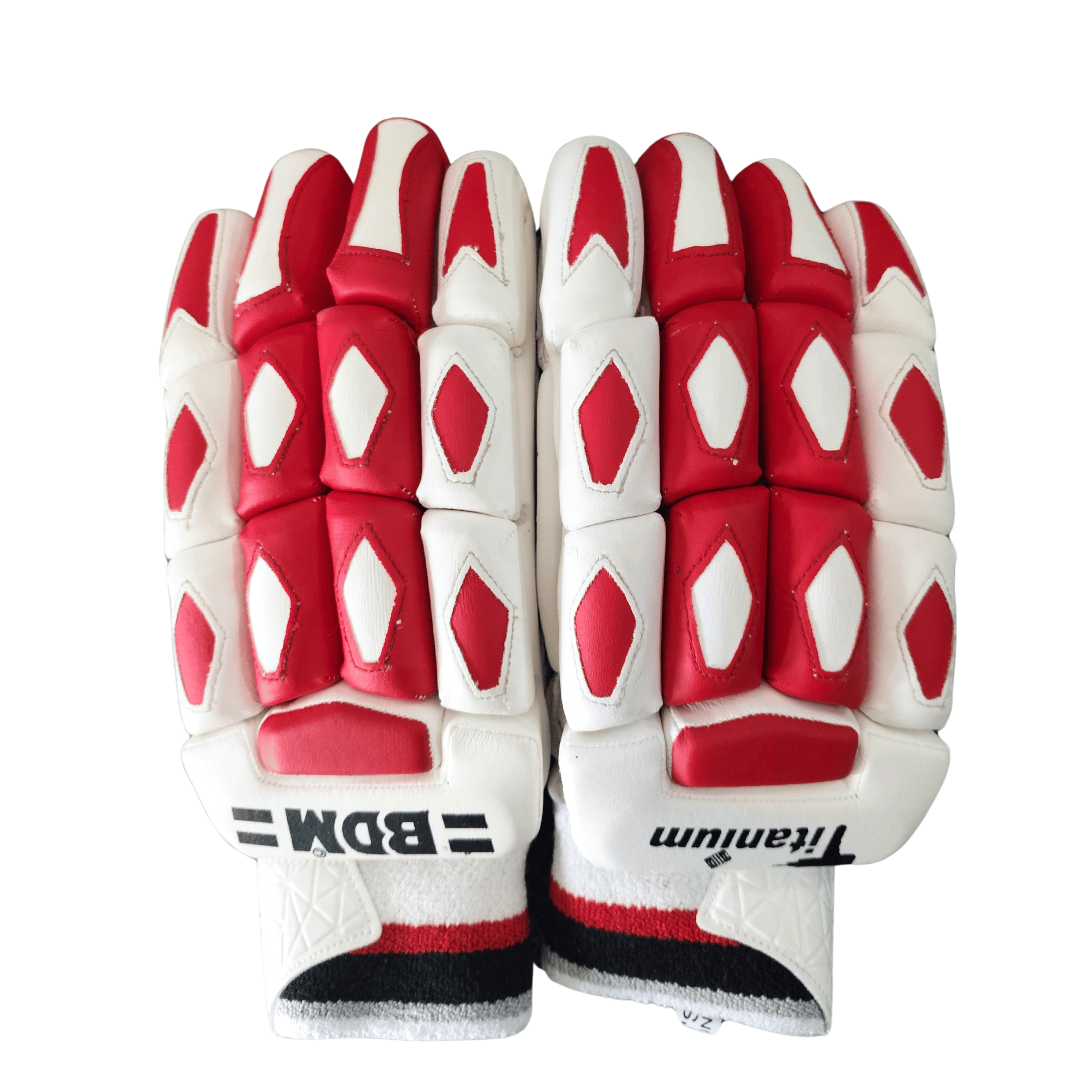 BDM Batting Gloves Titanium RED