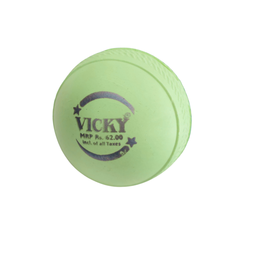 CRICKET BALL VICKY RUBBER PLAY BALL
