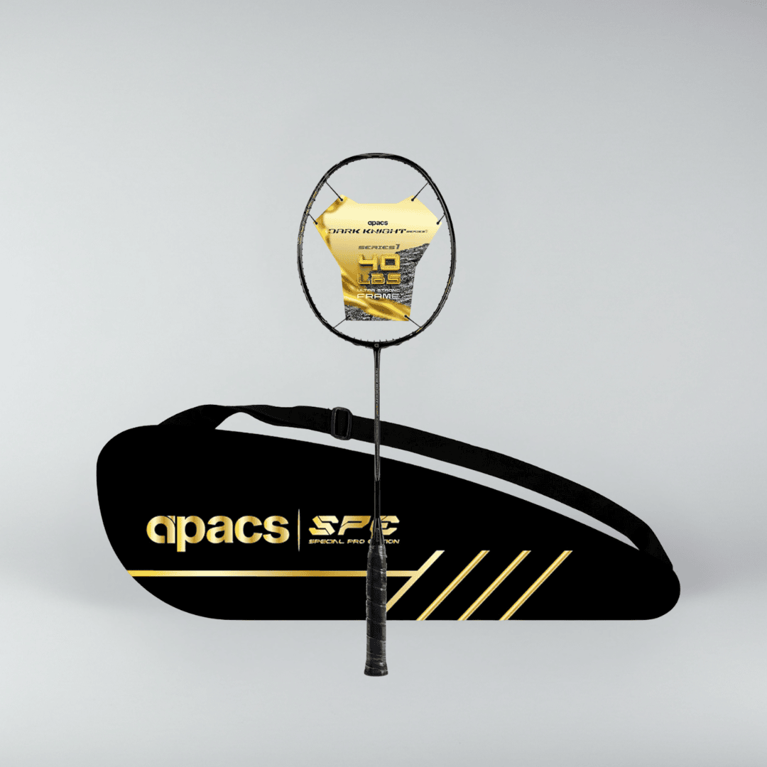 APACS Dark Knight 5U Badminton Racket | Lightweight Speed & Control Racket